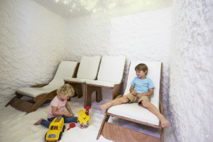 haloterapia bambini contro tosse e raffreddori